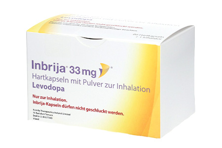 Levodopa Inhalation Powder